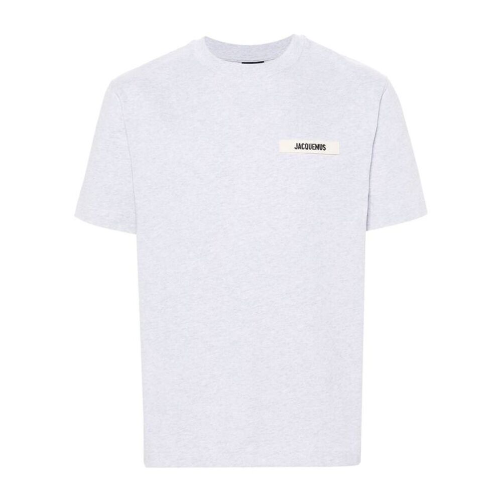 Jacquemus Men Le T-Shirt Gros Grain In Cotton
